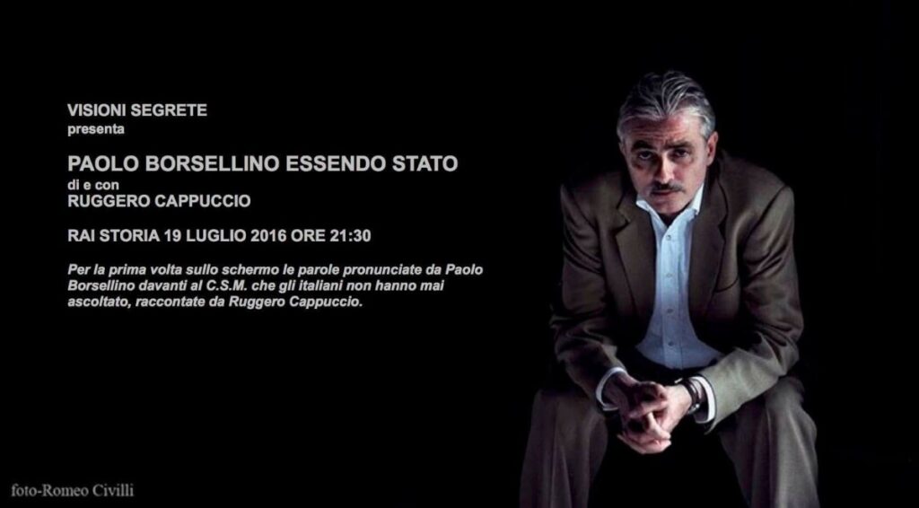 Paolo Borsellino Essendo Stato